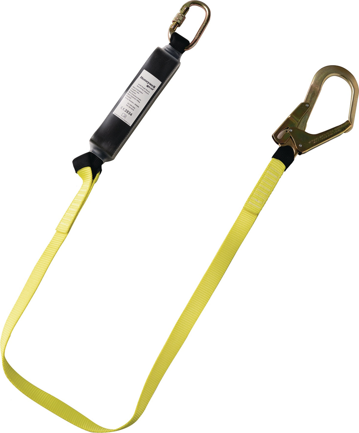 MILLER BY HONEYWELL Bandfalldämpfer H100 Single Lanyard Rebar Hook 1,8 m EN354/EN355