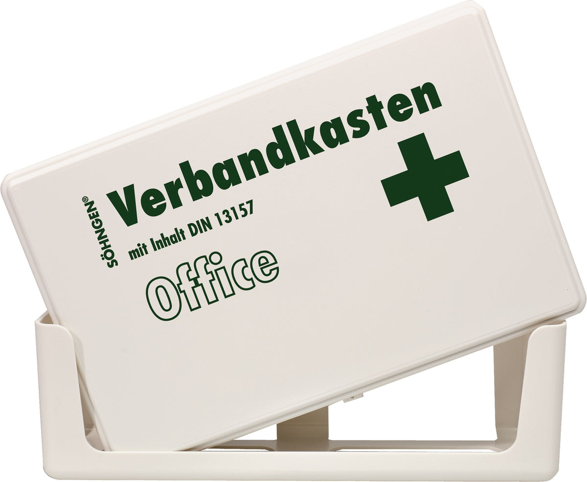 SÖHNGEN Verbandkasten Office DIN 13157-2021 mit Zusatzbefüllung, weiß