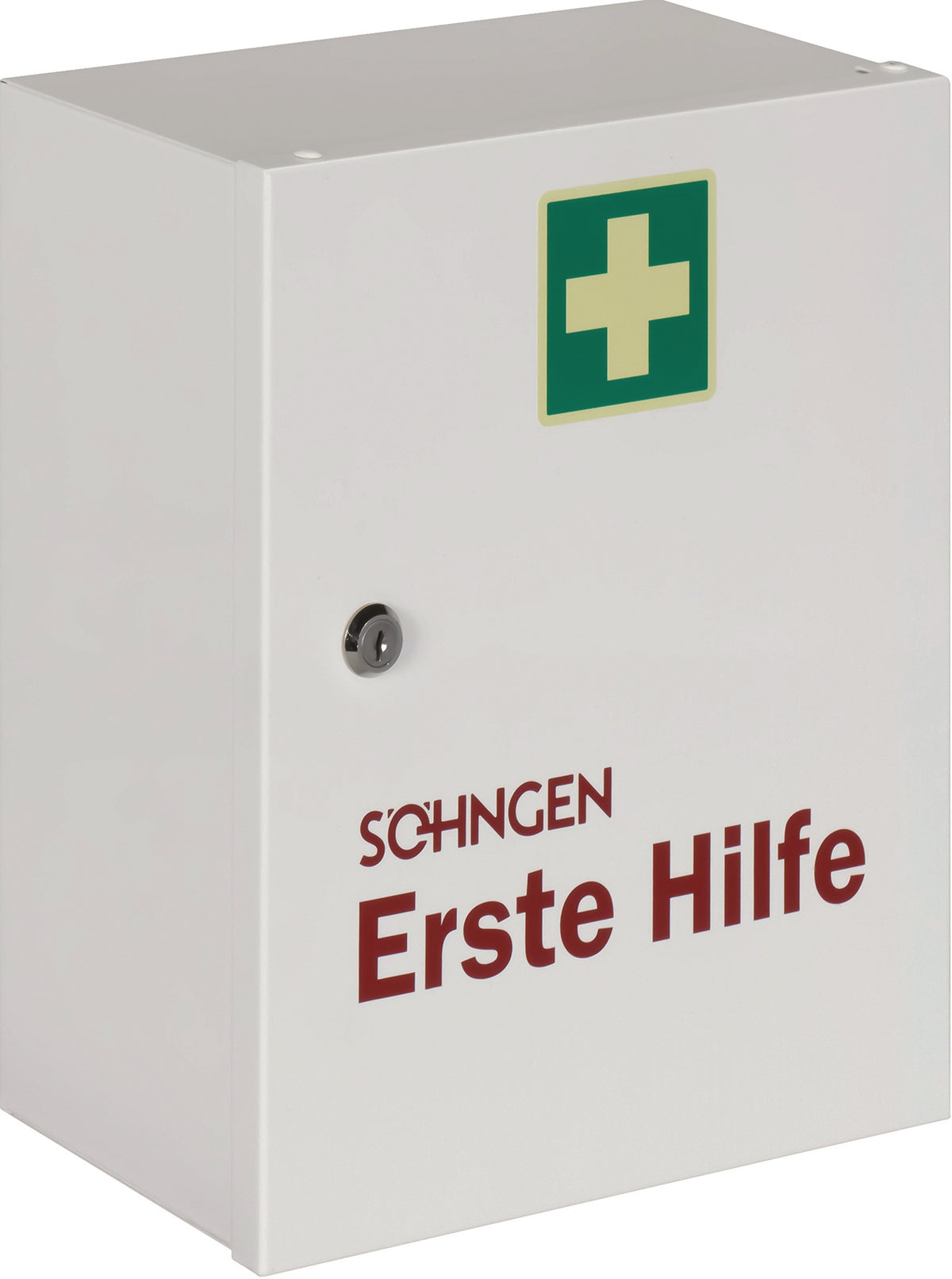 SÖHNGEN Verbandschrank HEIDELBERG City Style – DIN 13157, orange, Stahlblech, abschließbar