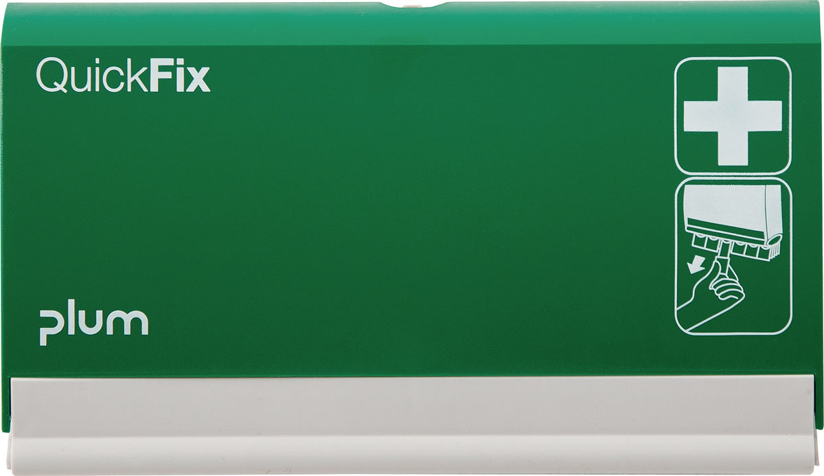 PLUM Pflasterspender QuickFix B230xH135xT30 mm – leer, individuell befüllbar