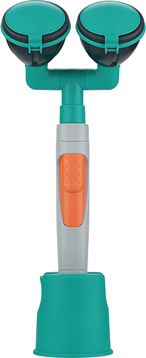 B-SAFETY Augendusche ClassicLine mit Brausekopf – Wand-/Tischmontage, 1/2 IG