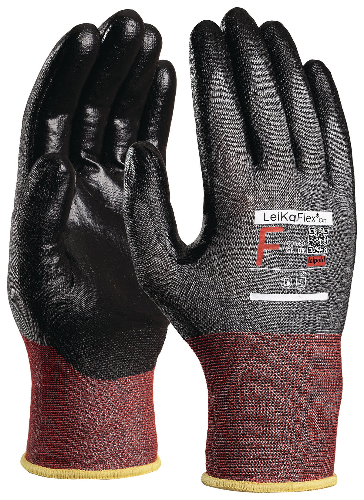 LEIPOLD LeiKaFlex CUT 1680 ESD Schnittschutzhandschuhe Gr. 9 – Schnittschutzlevel F, Touchscreen