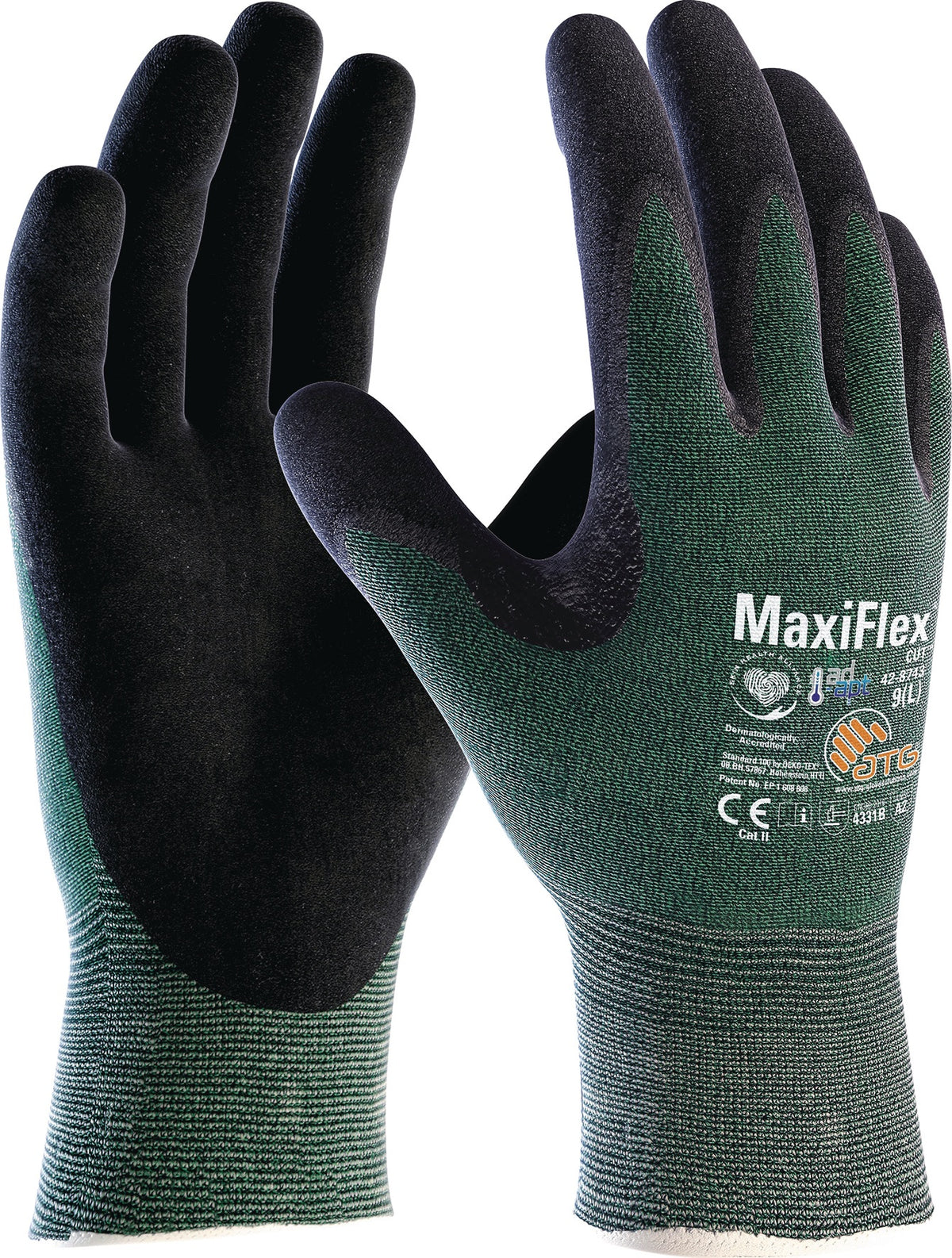 ATG MaxiFlex® Cut™ AD-APT® 42-8743 Schnittschutzhandschuhe Gr.8 grün EN 388 PSA II