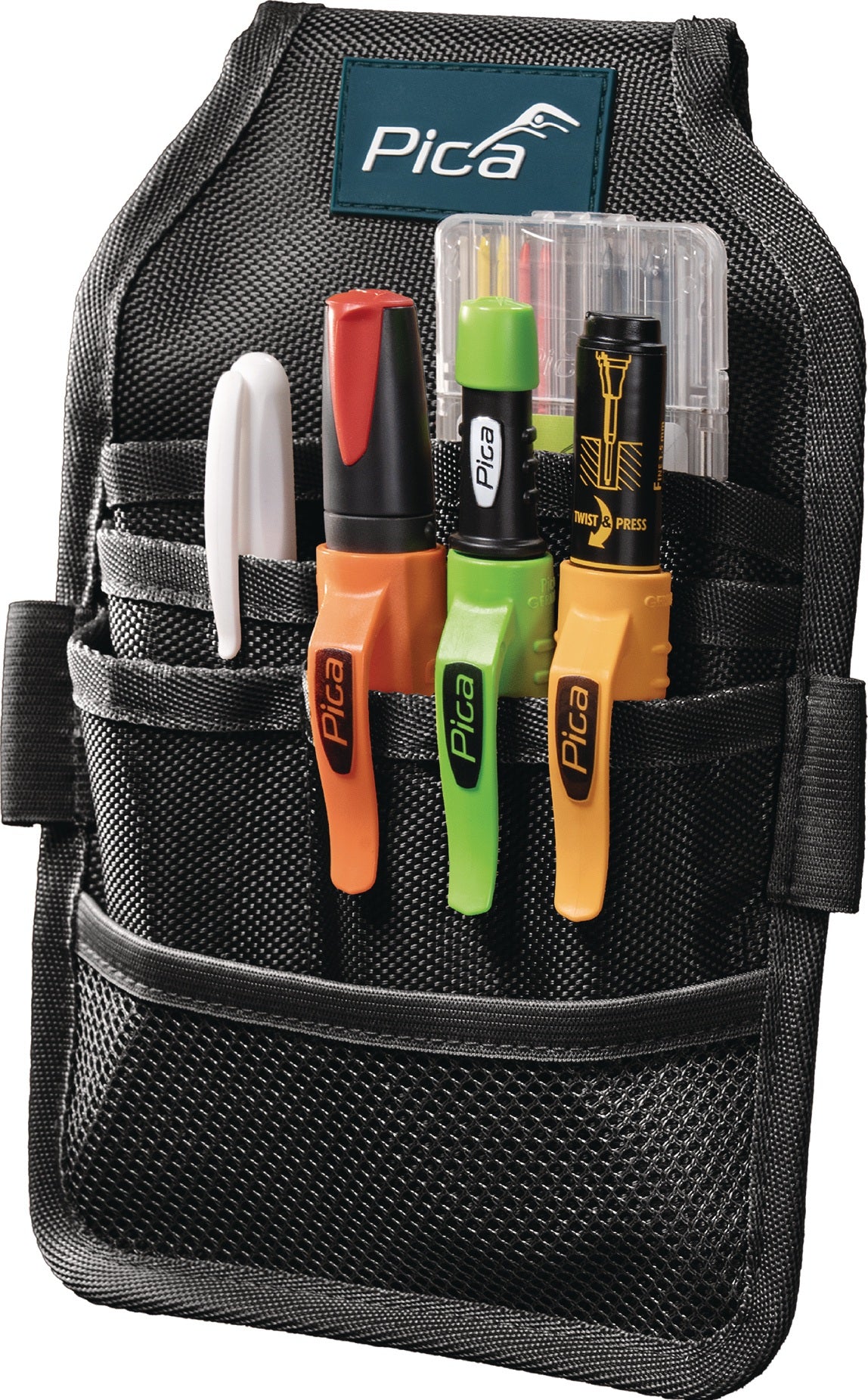 PICA Master-Belt Werkzeug-Set Gürteltasche 5-teilig – Markierwerkzeuge immer griffbereit