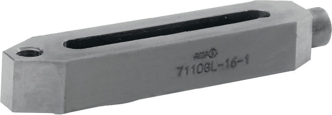 AMF Spanneisen Nr. 7110GLX Gr.12-1 für T-Nut 12 mm, Länge 168 mm, vergütet