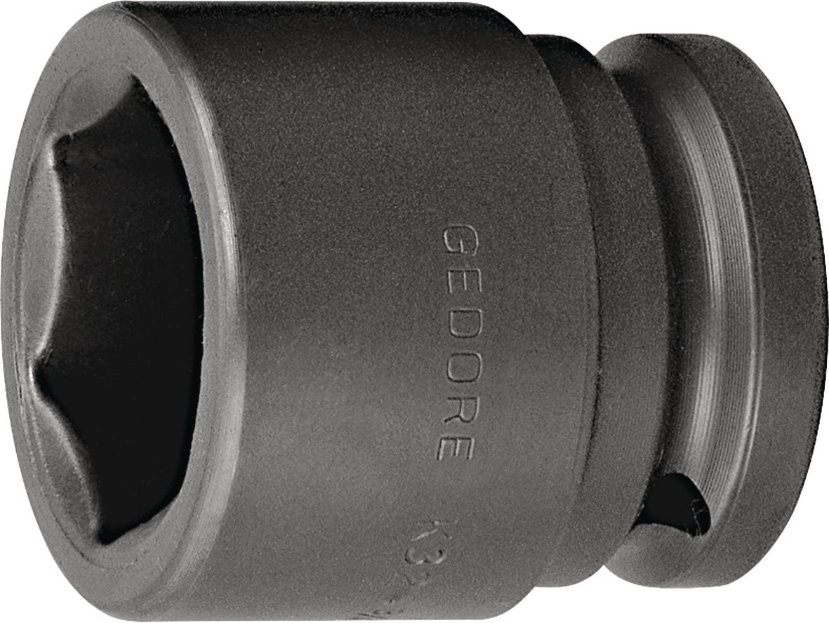 GEDORE Kraftschraubersteckschlüsseleinsatz K 32 3/4 Zoll SW 17 mm, 50 mm – Sonderstahl, brüniert