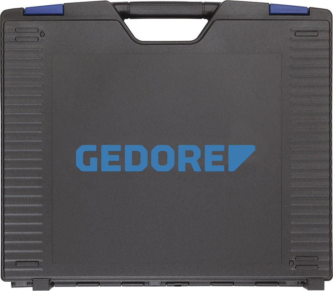 GEDORE Werkzeugsortiment TOURING 1000 49-teilig im Kunststoffkoffer – Universelle Bestückung