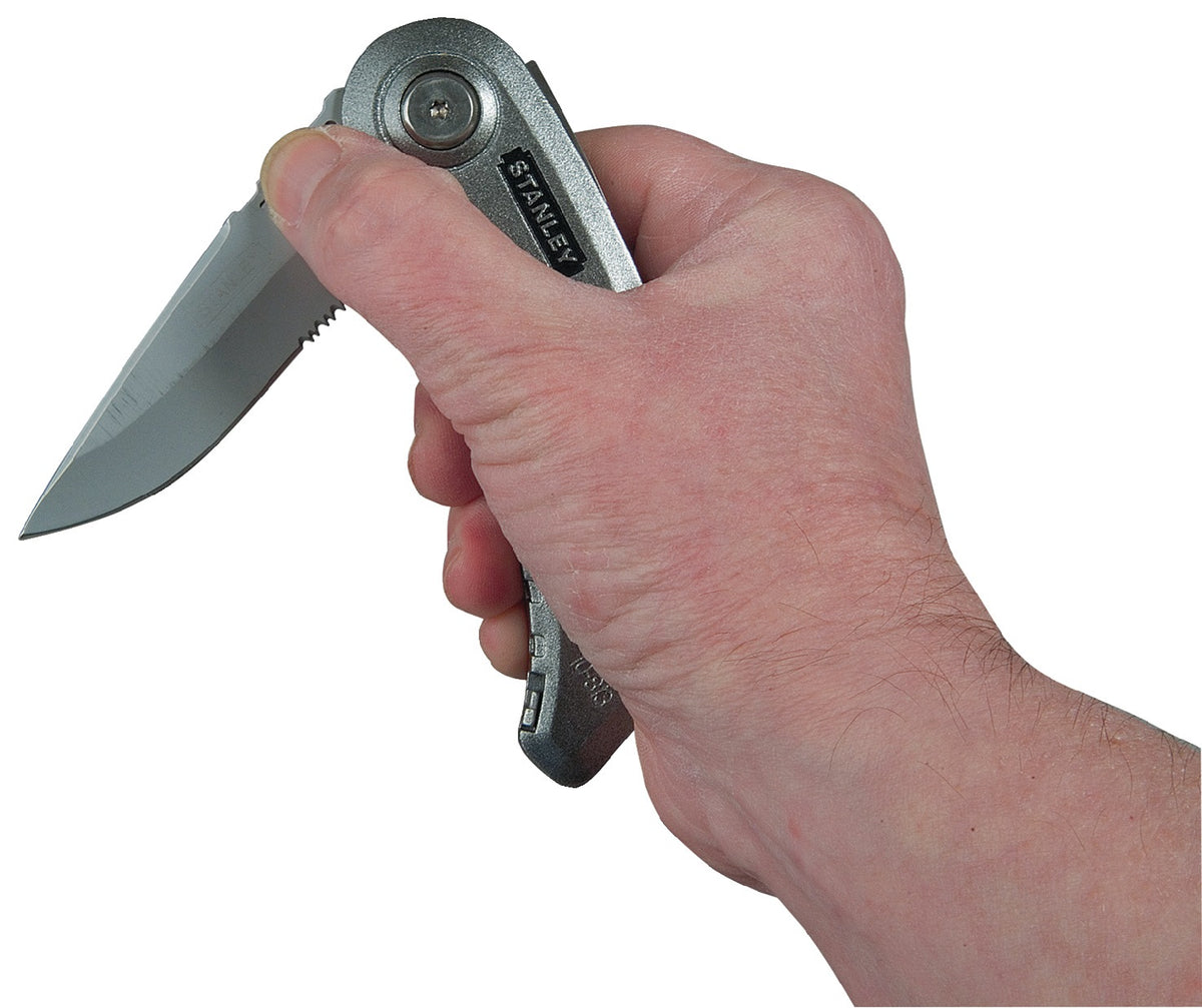 STANLEY Sportmesser Quickslide™ II 120 mm mit Sport- und Trapezklinge
