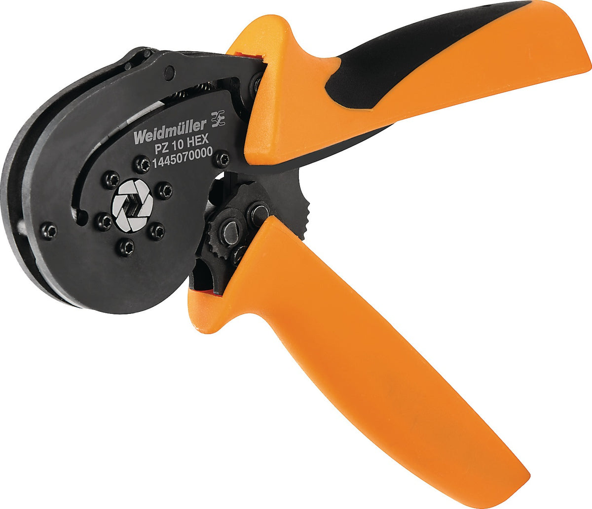 WEIDMÜLLER Crimpzange PZ 10 HEX 195 mm für Aderendhülsen 0,25-10 mm²