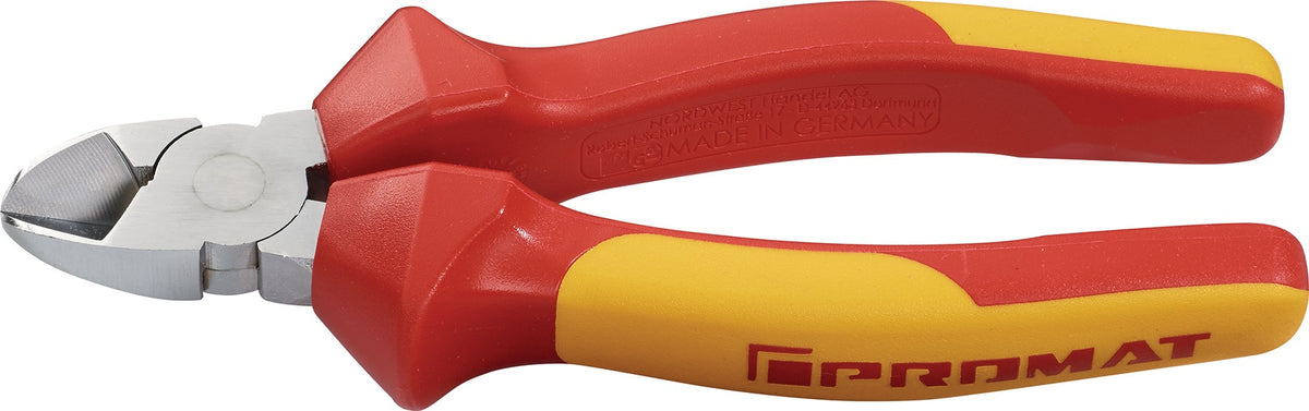PROMAT Seitenschneider VDE 160 mm – Mehrkomponenten-Hüllen, für harten & weichen Draht