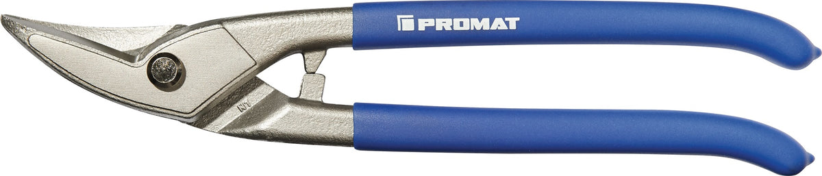 PROMAT Lochschere 250 mm rechts für Stahl max. 1 mm und Edelstahl max. 0,5 mm