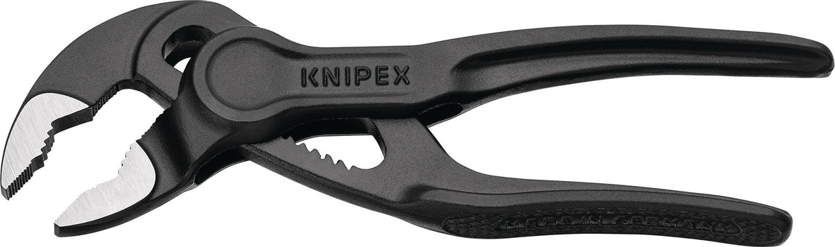 KNIPEX Cobra® XS Wasserpumpenzange 100 mm – Kompakt, Selbstklemmend, 11-fach Feinverstellung
