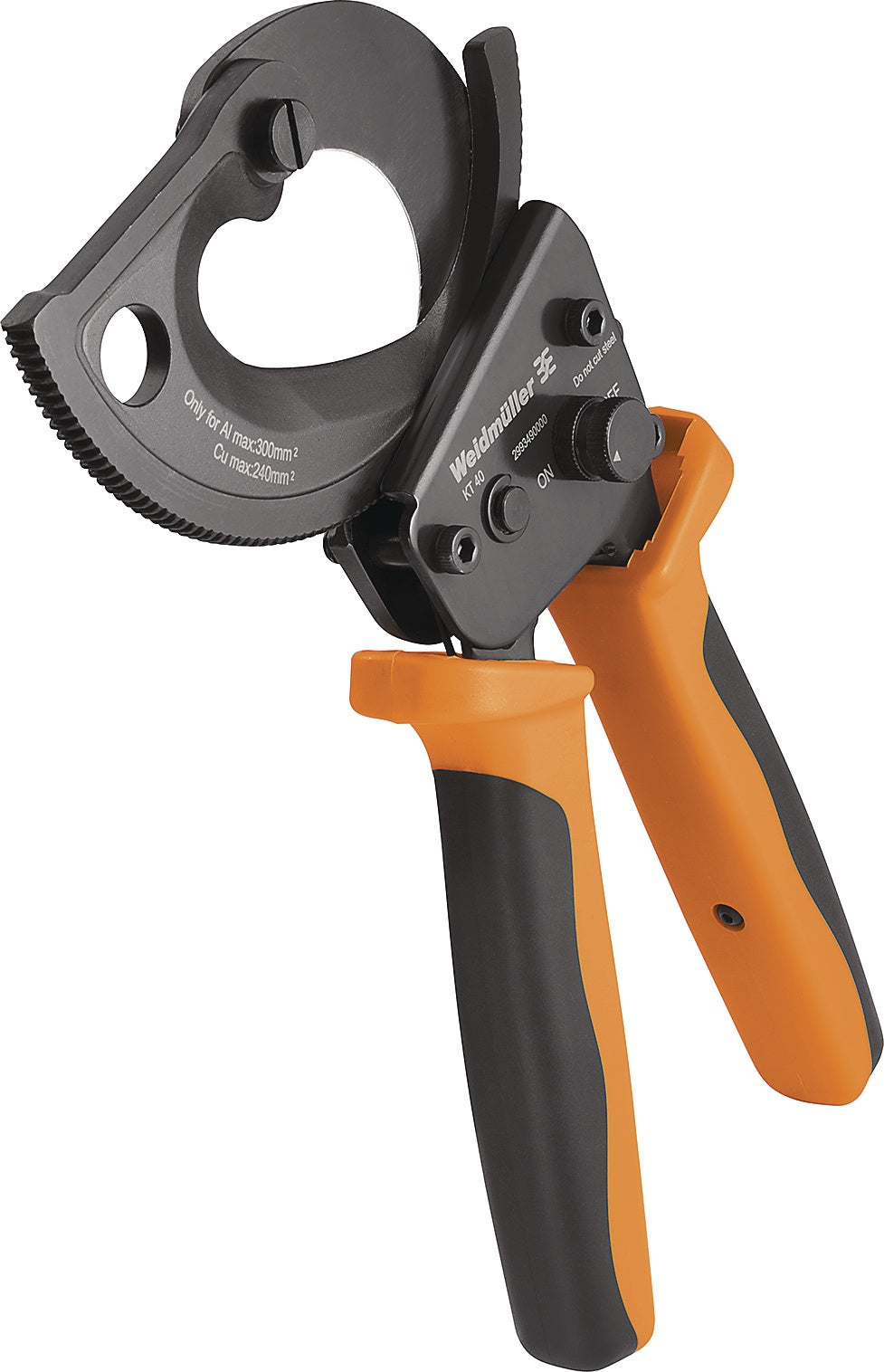 WEIDMÜLLER Kabelschneider KT 40 – für Kupfer- und Alukabel bis 40 mm