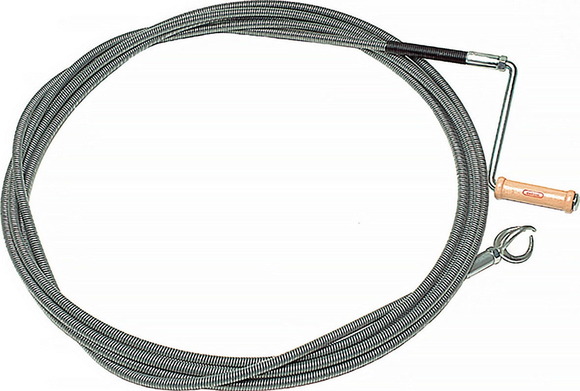 CABERE Rohrreinigungswelle 5 m doppellagig 12 mm Spirale mit 40 mm Kralle und Stahlkupplung