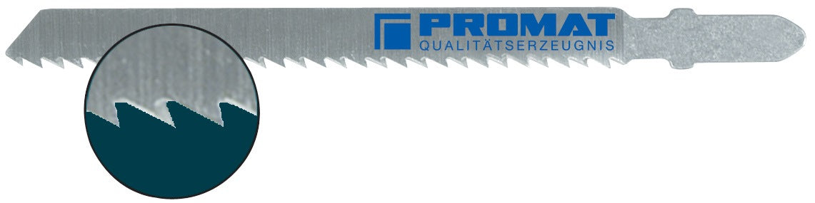 PROMAT Stichsägeblatt 80 mm BIM T 101 AiF für Laminat, Parkett & dünne Hölzer