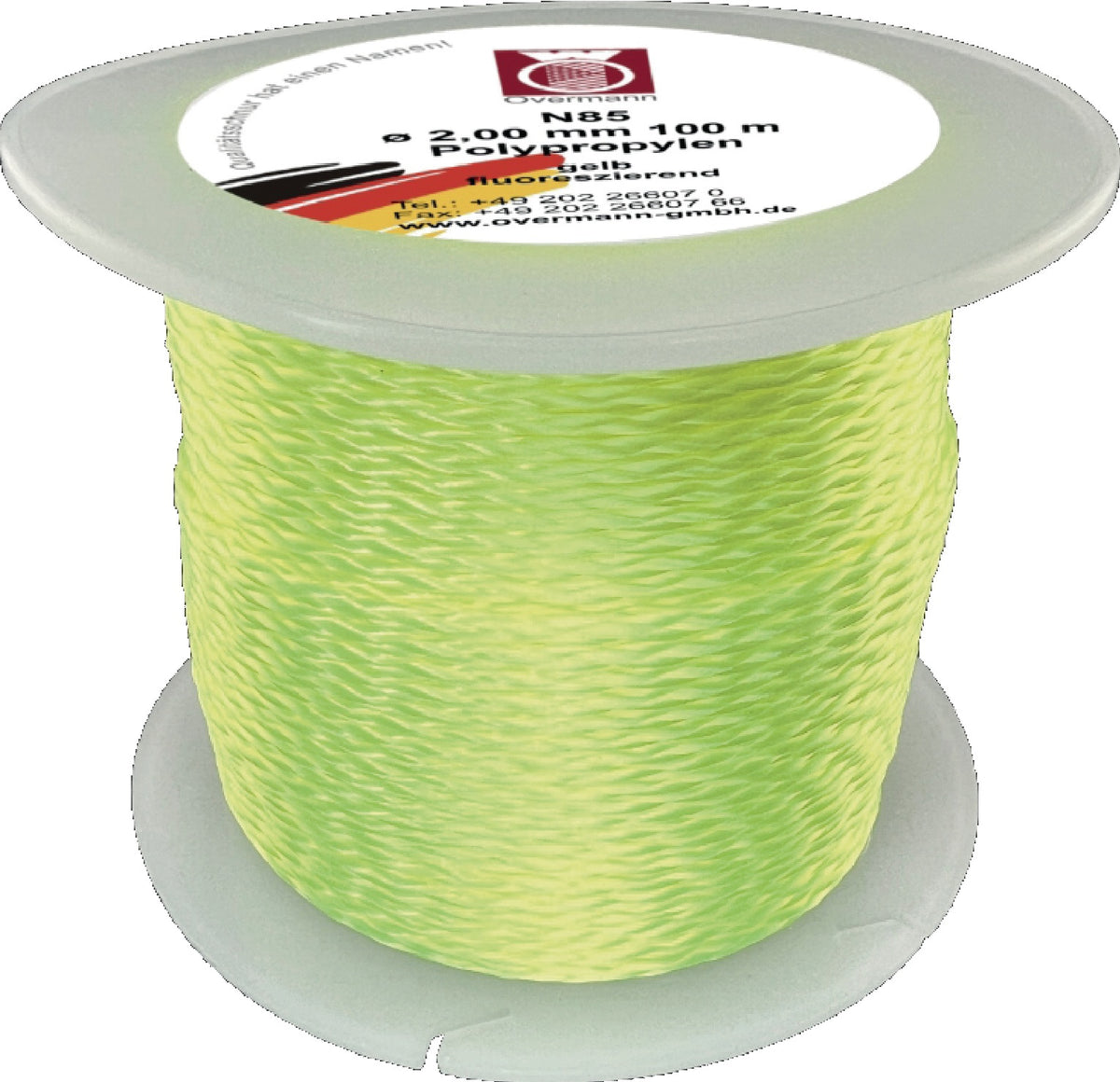 Pflastererschnur 100 m x 3 mm, 150 kg, PP weiß – Wilhelm Overmann