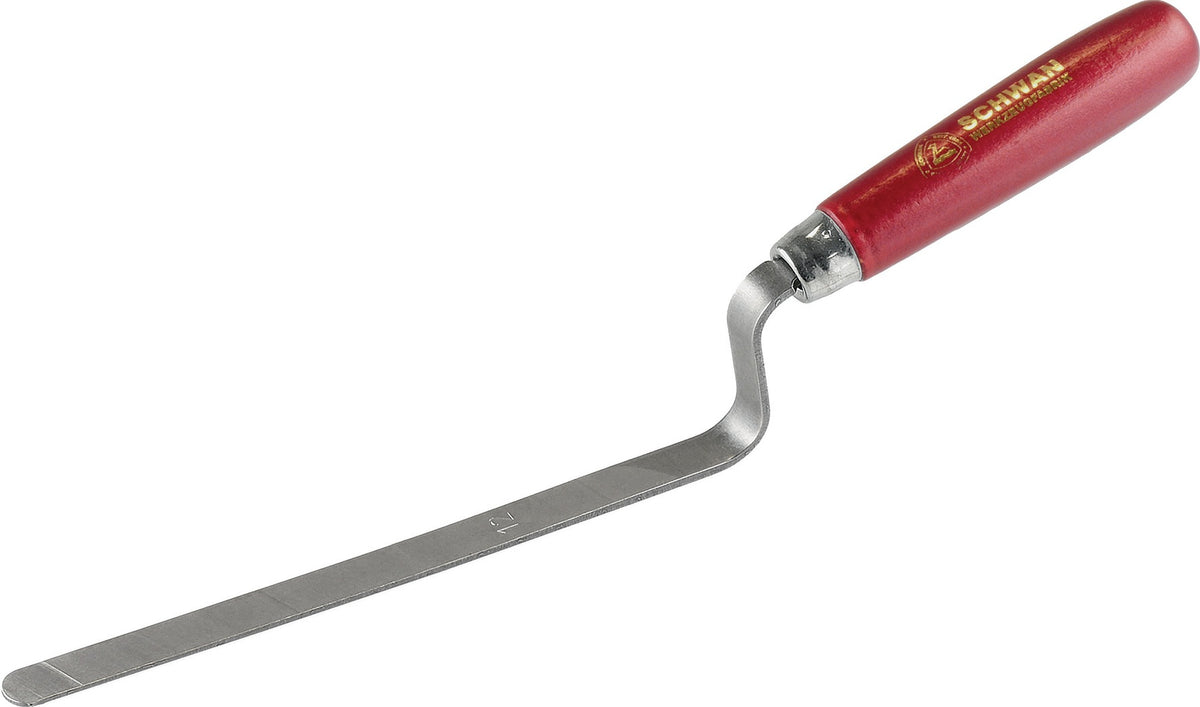 Hamburger Fugenkelle 310 mm von SCHWAN – konisch geschliffener Kohlenstoffstahl