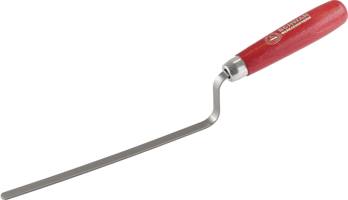 Hamburger Fugenkelle 310 mm von SCHWAN – konisch geschliffener Kohlenstoffstahl