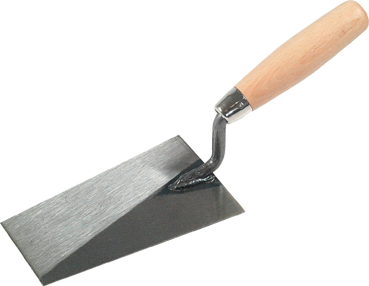 Berner Putzkelle 140 mm gehärteter Stahl mit Holzheft von SCHWAN