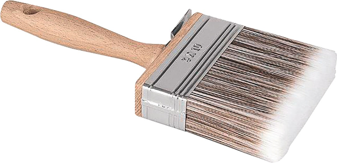 NÖLLE Flächenstreicher 30x100 mm mit 65 mm vollsynthetischer Spezialborste und Holzrücken