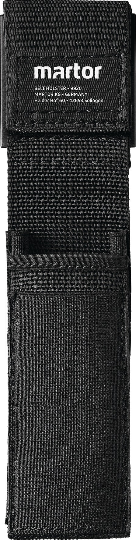 MARTOR Gürteltasche H215xB53xT23mm – strapazierfähiges Nylon, waschbar bei 40 °C, schwarz