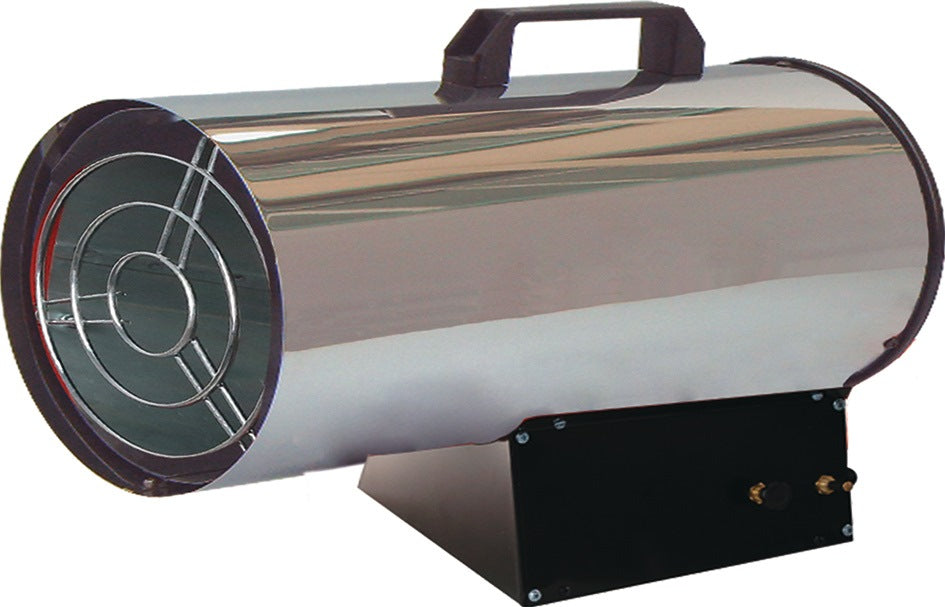 PROMAT Gasheizer REF 10 – 10 kW, 500 m³/h, mit Druckminderer & Notabschaltung