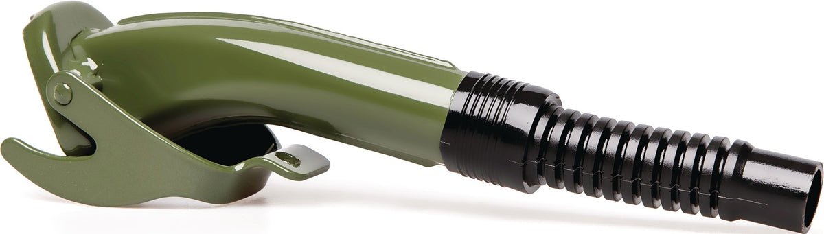 VALPRO Ausgießstutzen für Benzin/Diesel mit Filter & Belüftung, flexibel, 280 mm, rot