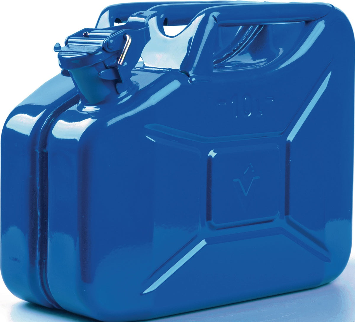 VALPRO Kraftstoffkanister 20 l Schwarz RAL 9005 – Stahlblech 0,9 mm, Bajonettverschluss, DIN 7274