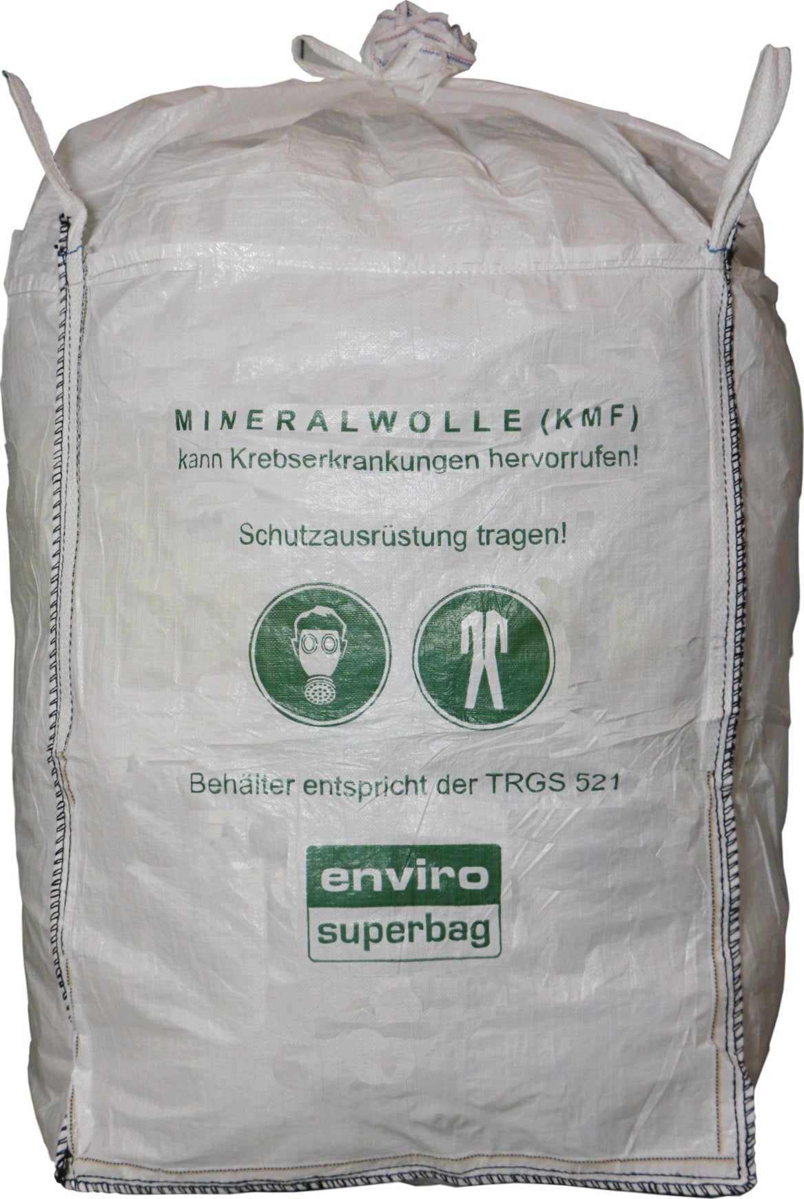 ASUP Transportsack 300x300x400 mm mit 4 Hebeschlaufen aus PP-Gewebe