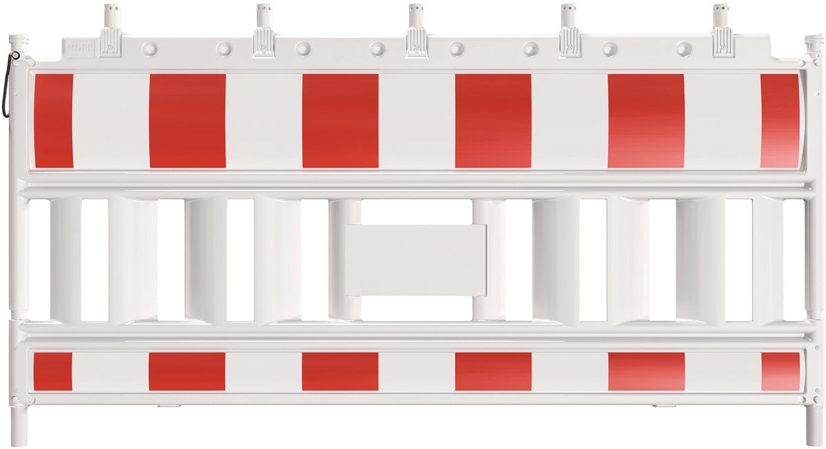SCHAKE Absperrschrankengitter NOX LIGHT 2100 mm HDPE retroreflektierend TL-Zulassung