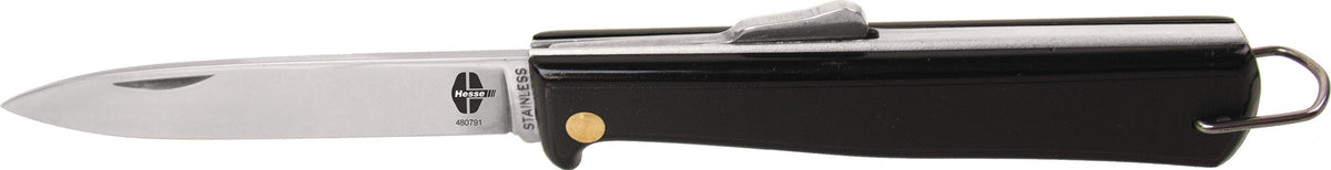 HESSE Arbeitsmesser mit Arretierung, rostfreier Klinge und Kunststoffschale, 170 mm