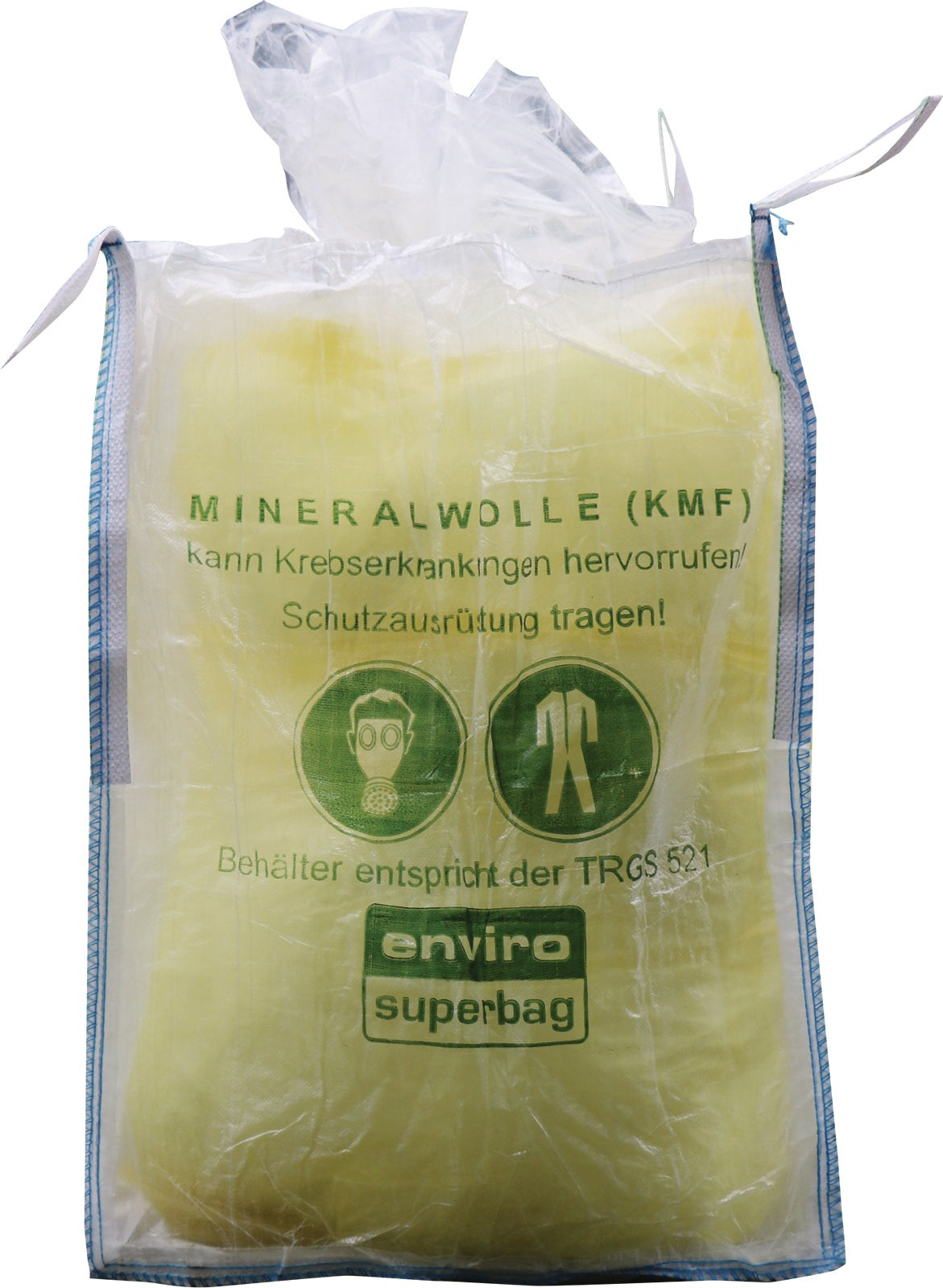 ASUP Transportsack 300x300x400 mm mit 4 Hebeschlaufen aus PP-Gewebe