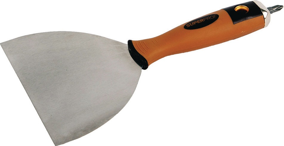 Fugenspachtel Klingenbreite 150 mm Softgriff Edelstahl Super Prof von A. S. F. Fischer B. V.