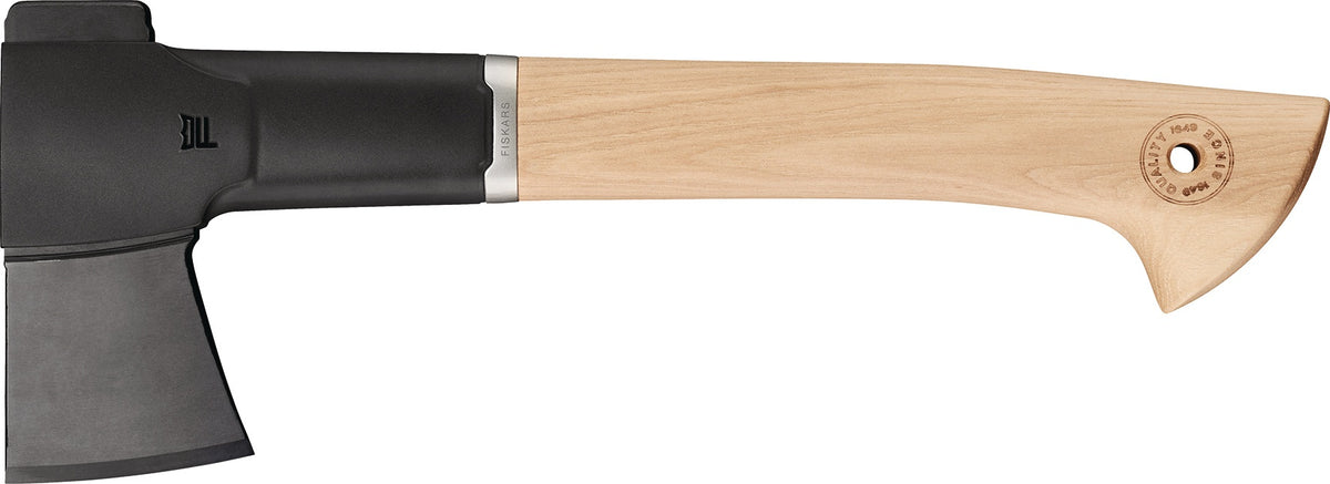 FISKARS Universalaxt Norden N7 – 385 mm, Hickorystiel, 700 g, ultrascharfe Klinge