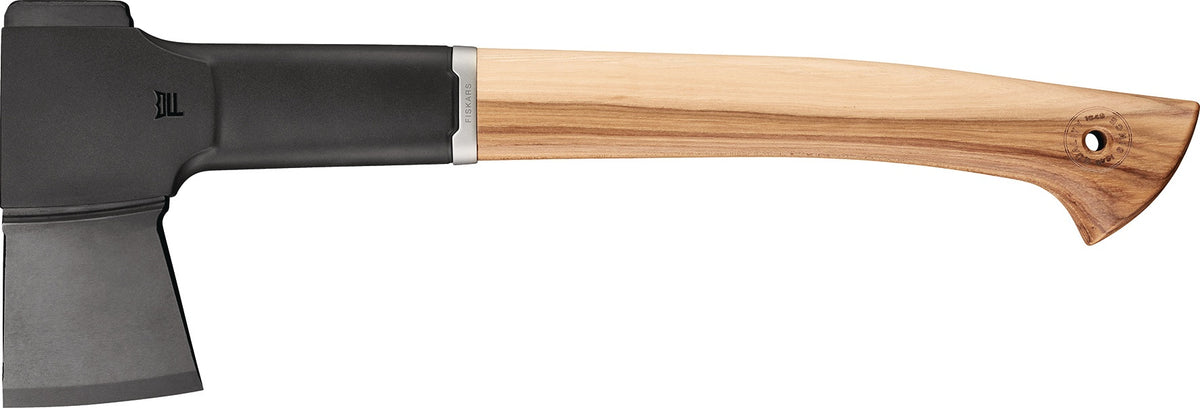 FISKARS Universalaxt Norden N7 – 385 mm, Hickorystiel, 700 g, ultrascharfe Klinge
