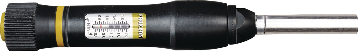 PROXXON Drehmomentschraubendreher MicroClick MC 2, 0,4-2 Nm, 1/4" Antrieb, 170 mm