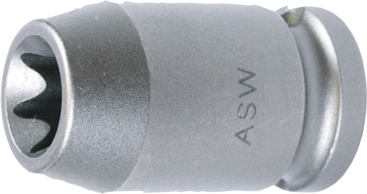 ASW Kraftschraubersteckschlüsseleinsatz 720 E 1/2 Zoll E 10, 38 mm, für Außen-TORX®