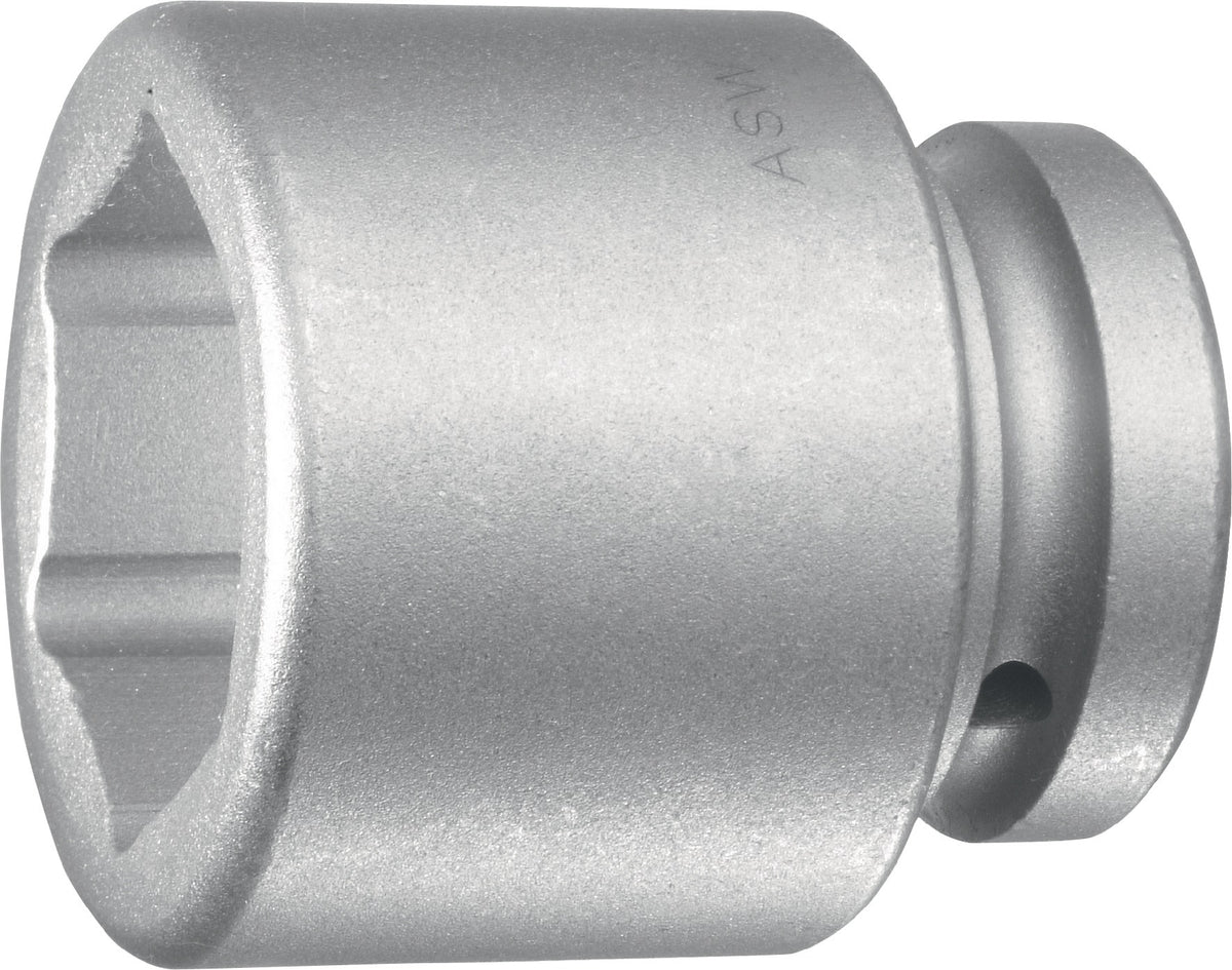 ASW Kraftschraubersteckschlüsseleinsatz 740 3/4 Zoll 6-Kant SW 17 mm, Länge 50 mm