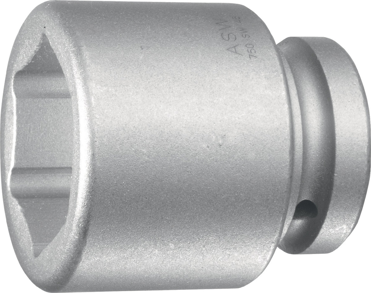 ASW Kraftschraubersteckschlüsseleinsatz 750 1" 6-Kant SW 24 mm – DIN 3121