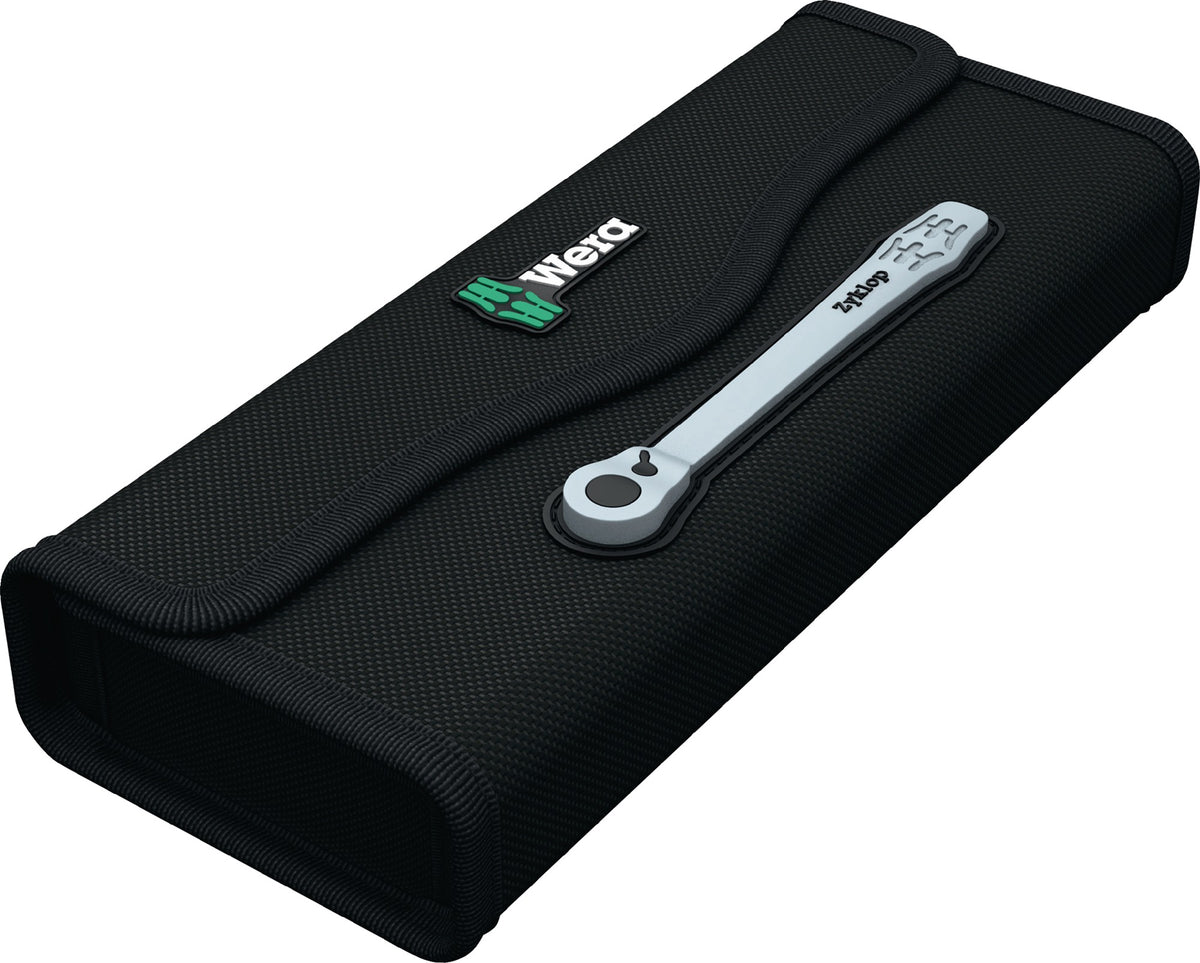 WERA Steckschlüsselsatz Zyklop Metal 29-tlg. 3/8 Zoll SW 8-19 mm mit 76-Zahn-Knarre