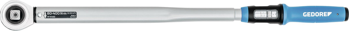 GEDORE Drehmomentschlüssel TF-K100 1/2 Zoll 20-100 Nm mit Knarrenfunktion