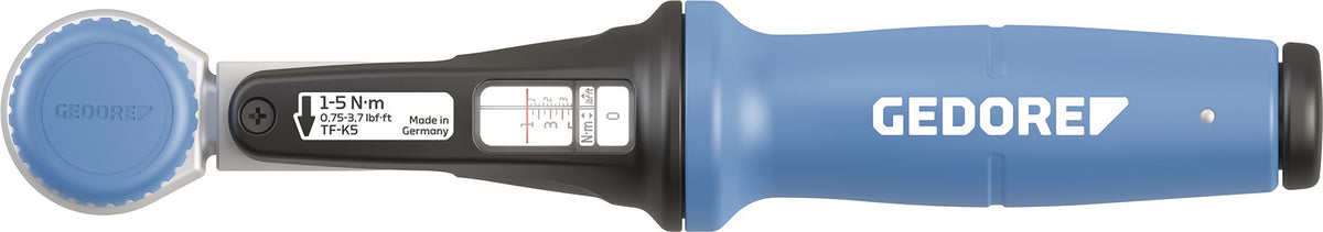 GEDORE Drehmomentschlüssel TF-K100 1/2 Zoll 20-100 Nm mit Knarrenfunktion