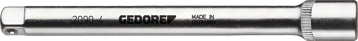 GEDORE Verlängerung 2090 1/4 Zoll, 50 mm, Chrom-Vanadium-Stahl, verchromt