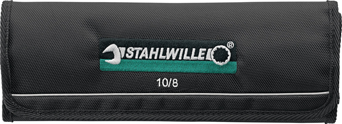 STAHLWILLE Doppelmaulschlüsselsatz 8-teilig SW 6-22 mm verchromt