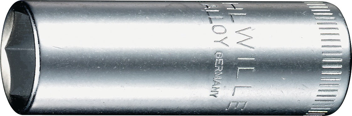 STAHLWILLE Steckschlüsseleinsatz 40 L 1/4 Zoll 6-kant lang SW 5 mm – HPQ®-Hochleistungsstahl, verchromt