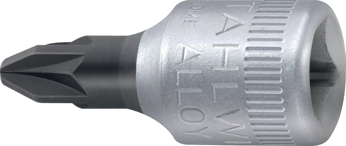 STAHLWILLE Steckschlüsseleinsatz 44 PZ 1/4 Zoll PZD 1 Länge 28 mm – Chrom-Alloy-Stahl