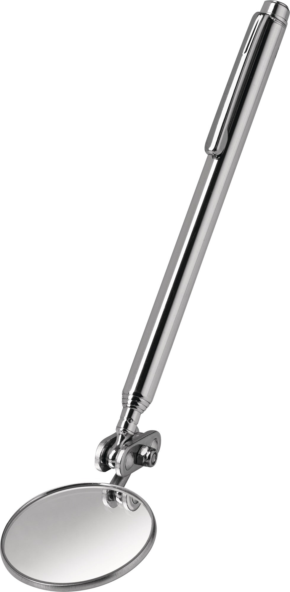 HESSE Inspektionsspiegel Ø 40 mm mit Teleskopschaft 190–540 mm und integriertem Magnet