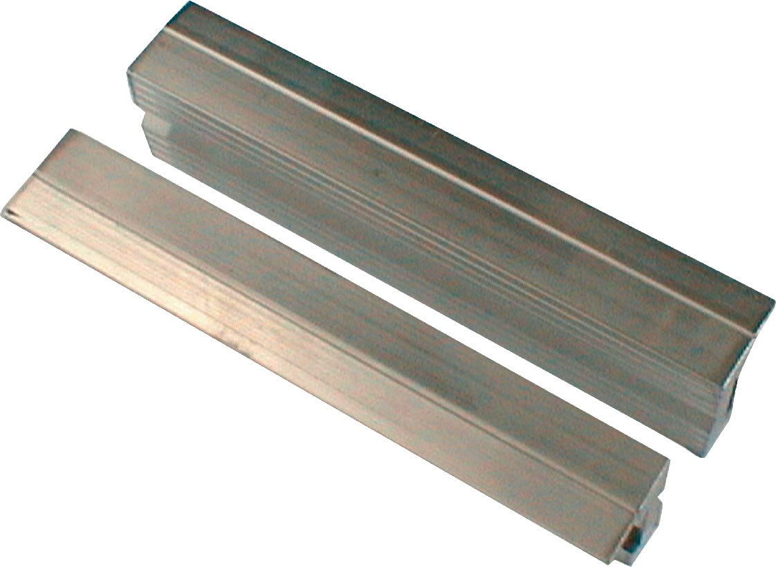 HAARHAUS Schraubstockschutzbacke 47/5 N Rillenprofil Aluminium 100 mm mit Magnethalterung