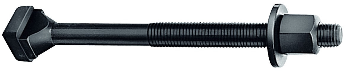 AMF T-Nutenschraube DIN 787, T-Nut 10 mm, M10 x 40 mm, Güte 10.9, mit Mutter und Scheibe