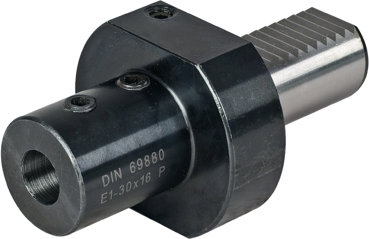 PROMAT Werkzeughalter E1 DIN 69880 VDI30 Spann-Ø 16 mm für Wendeplattenbohrer